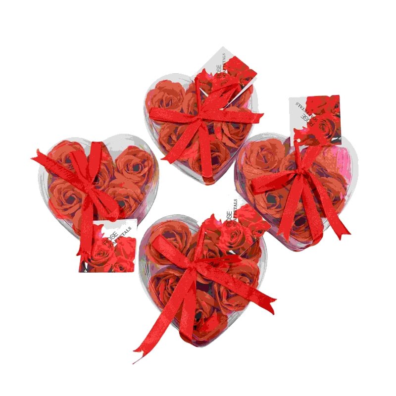 4 packs of Rose soap petals Flower soaps - NuSea